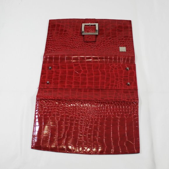Miche Wallet Purse Clutch  Red - Picture 4 of 5